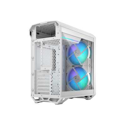 Fractal Design Torrent Compact RGB White TG clear tint Mid-Tower Power supply included No