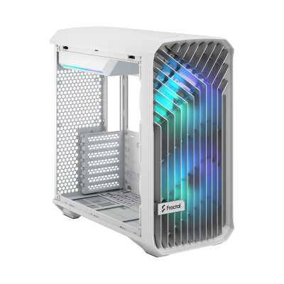 Fractal Design Torrent Compact RGB White TG clear tint Mid-Tower Power supply included No