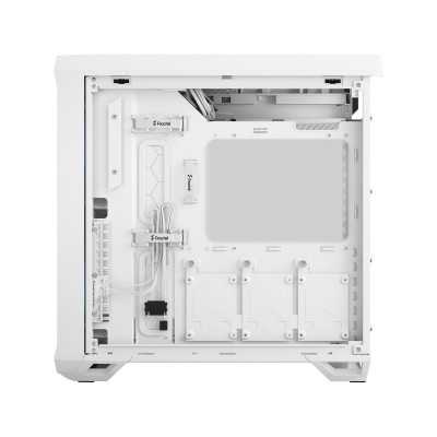 Fractal Design Torrent Compact RGB White TG clear tint Mid-Tower Power supply included No