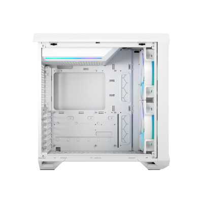 Fractal Design Torrent Compact RGB White TG clear tint Mid-Tower Power supply included No