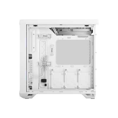 Fractal Design Torrent Compact RGB White TG clear tint Mid-Tower Power supply included No