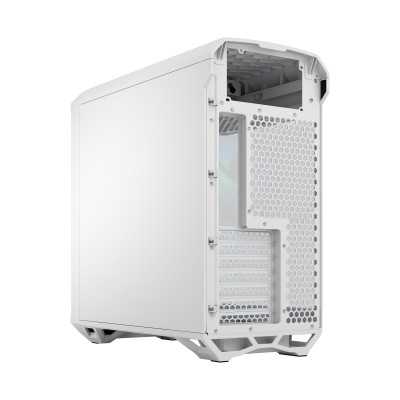 Fractal Design Torrent Compact RGB White TG clear tint Mid-Tower Power supply included No