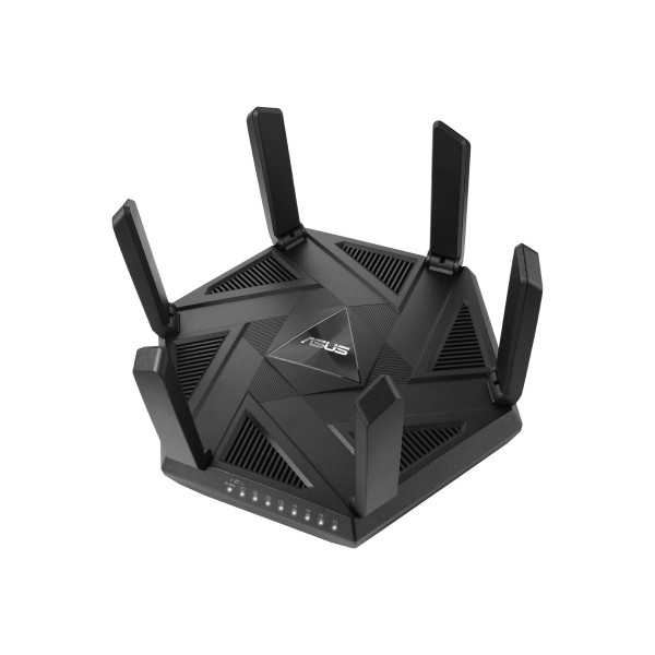 Asus Wifi 6 802.11ax Tri-band Gigabit Gaming Router RT-AXE7800 802.11ax 574+4804+2402 Mbit/s 10/100/1000 Mbit/s Ethernet LAN (RJ