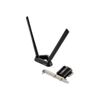 Asus Tri Band PCI-E WiFi 6E PCE-AXE59BT 802.11ax 574/2402/2042574/2402/2042 Mbit/s Mesh Support No MU-MiMO No No mobile broadban