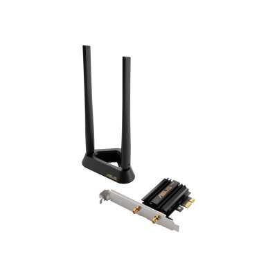 Asus Tri Band PCI-E WiFi 6E PCE-AXE59BT 802.11ax 574/2402/2042574/2402/2042 Mbit/s Mesh Support No MU-MiMO No No mobile broadban