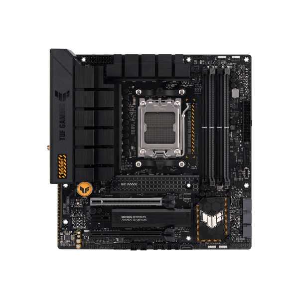 Asus TUF GAMING B650M-PLUS Processor family AMD Processor socket AM5 DDR5 DIMM Memory slots 4 Supported hard disk drive interfac