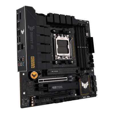 Asus TUF GAMING B650M-PLUS Processor family AMD Processor socket AM5 DDR5 DIMM Memory slots 4 Supported hard disk drive interfac