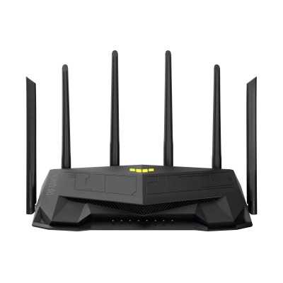 Asus Dual Band WiFi6 Gigabit Router TUF Gaming AX6000 802.11ax 1148+4804 Mbit/s 10/100/1000 Mbit/s Ethernet LAN (RJ-45) ports 5 