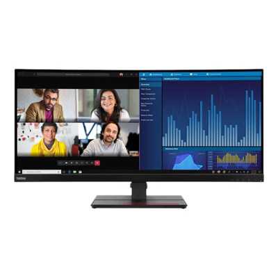 Lenovo ThinkVision P34w-20 34.14 " IPS 21:9 4 ms 300 cd/m Black 60 Hz HDMI ports quantity 2