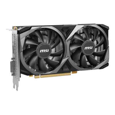 MSI GeForce RTX 3050 VENTUS 2X XS 8G OC NVIDIA 8 GB GeForce RTX 3050 GDDR6 PCI Express Gen 4 x8 HDMI ports quantity 1 Memory clo