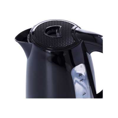 Camry Kettle CR 1255 Standard 2200 W 1.7 L Plastic 360 rotational base Black