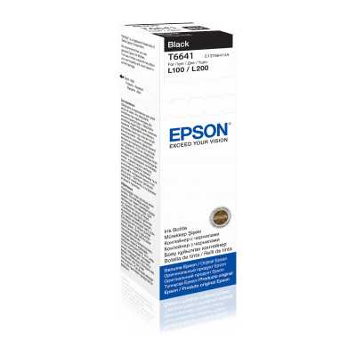 Epson T6641 Ink bottle 70ml Ink Cartridge Black