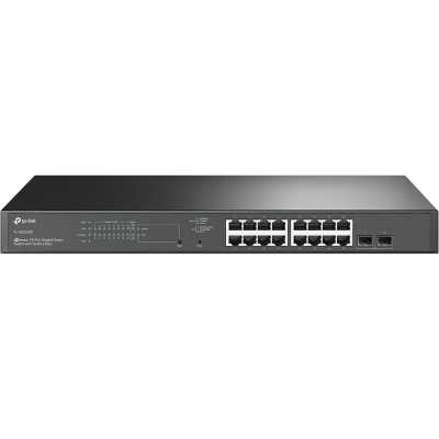 TP-LINK JetStream 18-Port Gigabit Smart Switch with 16-Port PoE+ TL-SG2218P Managed L2 Rackmountable