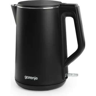 Gorenje Kettle K15DWBK Electric 2200 W 1.5 L Stainless steel 360 rotational base Black