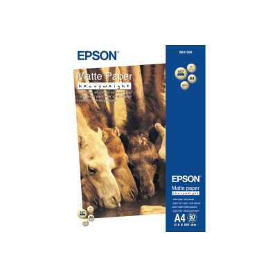 Epson Matte Paper Heavy Weight, DIN A4, 167g/mÂ , 50 Sheets