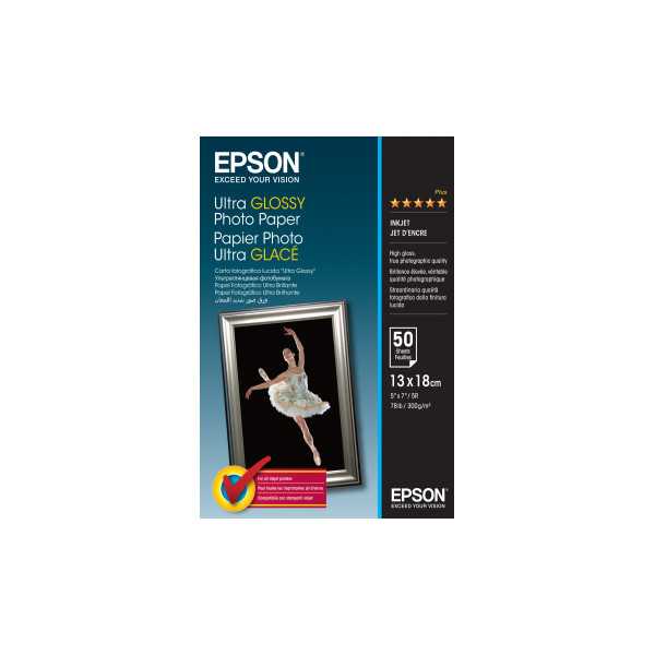 Epson Ultra Glossy Photo Paper Photo Paper 13 x 18 cm 300 g/m