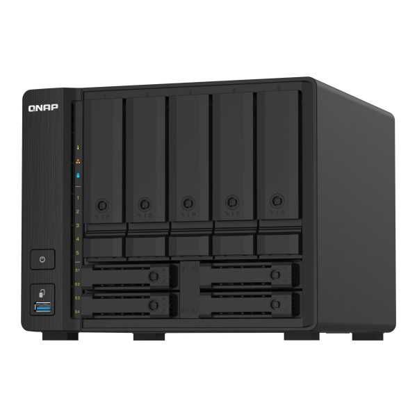 QNAP 9-Bay QTS NAS TS-932PX-4G Up to 9 HDD/SSD Hot-Swap AnnapurnaLabs Alpine AL324 ARM Cortex-A57 Quad-Core Processor frequency 