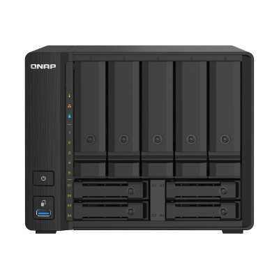 QNAP 9-Bay QTS NAS TS-932PX-4G Up to 9 HDD/SSD Hot-Swap AnnapurnaLabs Alpine AL324 ARM Cortex-A57 Quad-Core Processor frequency 