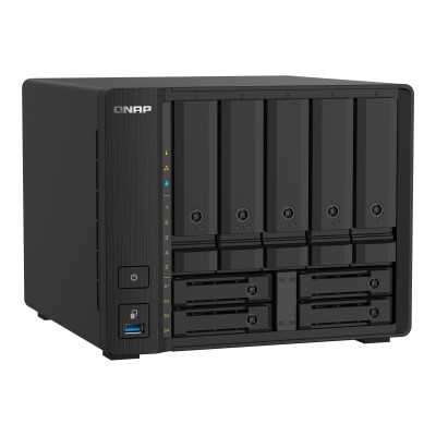 QNAP 9-Bay QTS NAS TS-932PX-4G Up to 9 HDD/SSD Hot-Swap AnnapurnaLabs Alpine AL324 ARM Cortex-A57 Quad-Core Processor frequency 