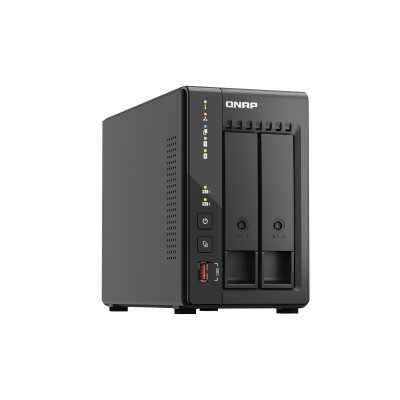 QNAP 2-Bay desktop NAS TS-253E-8G Intel Celeron J6412 4-core Processor frequency 2.6 GHz 8 GB