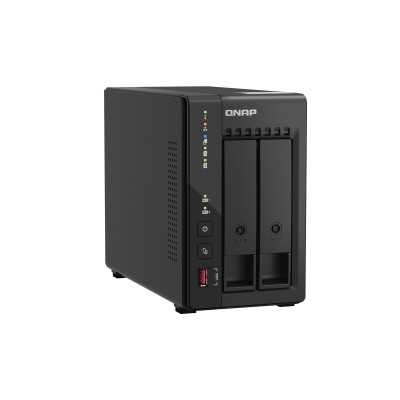 QNAP 2-Bay desktop NAS TS-253E-8G Intel Celeron J6412 4-core Processor frequency 2.6 GHz 8 GB