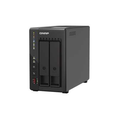 QNAP 2-Bay desktop NAS TS-253E-8G Intel Celeron J6412 4-core Processor frequency 2.6 GHz 8 GB