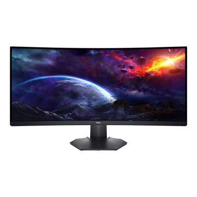 Dell LCD S3422DWG 34 " VA WQHD 3440 x 1440 21:9 2 ms 400 cd/m Black Headphone Out, Audio Out 144 Hz HDMI ports quantity 2