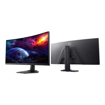 Dell LCD S3422DWG 34 " VA WQHD 3440 x 1440 21:9 2 ms 400 cd/m Black Headphone Out, Audio Out 144 Hz HDMI ports quantity 2