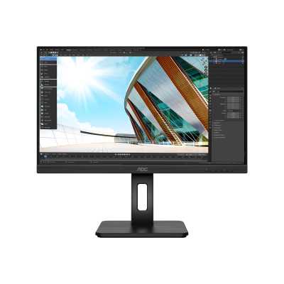 AOC Monitor U27P2 27 " IPS UHD 16:9 4 ms 350 cd/m Black Headphone out (3.5mm) 60 Hz