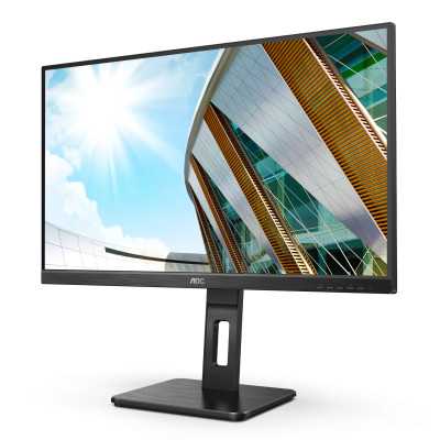 AOC Monitor U27P2 27 " IPS UHD 16:9 4 ms 350 cd/m Black Headphone out (3.5mm) 60 Hz