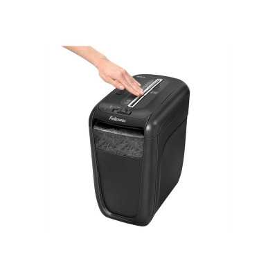 Fellowes Powershred 60Cs Black 22 L Credit cards shredding Cross-Cut Shredder Paper handling standard/output 10 sheets per pass 