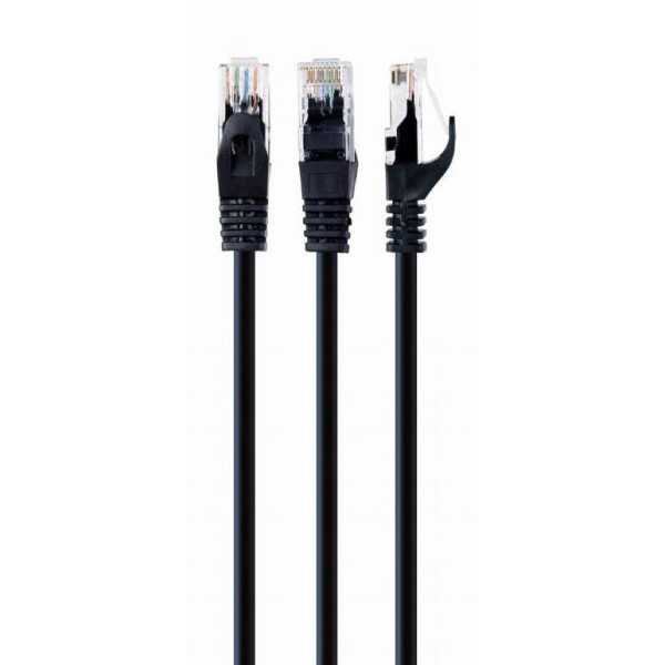 PATCH CABLE CAT6 UTP 5M/BLACK PP6U-5M/BK GEMBIRD