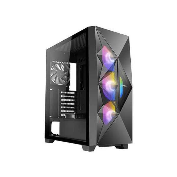 Case|ANTEC|DF800 FLUX|MidiTower|Case product features Transparent panel|ATX|MicroATX|MiniITX|Colour Black|0-761345-80081-5