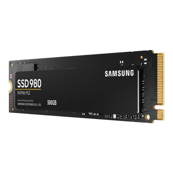 Samsung V-NAND SSD 980 500 GB SSD formos koeficientas M.2 2280 SSD sąsaja M.2 NVME Rašymo greitis 3000 MB/s Skaitymo greitis 350