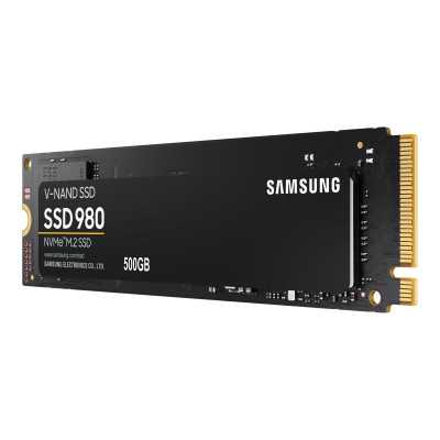 Samsung V-NAND SSD 980 500 GB SSD form factor M.2 2280 SSD interface M.2 NVME Write speed 3000 MB/s Read speed 3500 MB/s