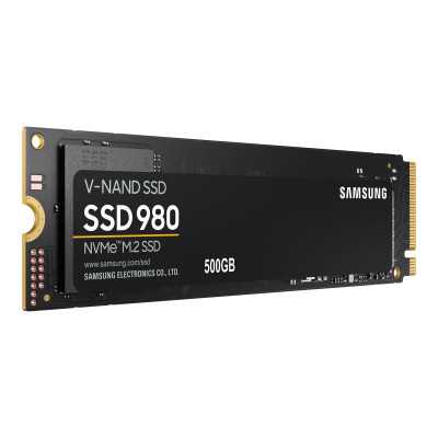 Samsung V-NAND SSD 980 500 GB SSD form factor M.2 2280 SSD interface M.2 NVME Write speed 3000 MB/s Read speed 3500 MB/s