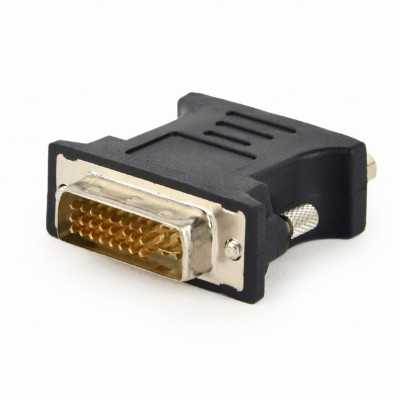 Gembird Adapter DVI-A male to VGA 15-pin HD (3 rows) female, black Gembird