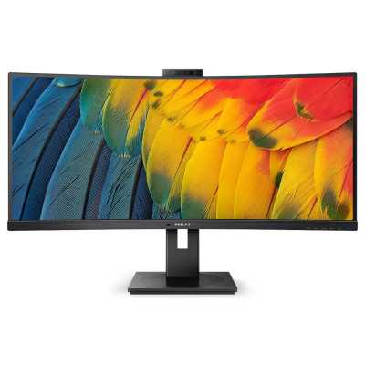 Philips Curved Monitor 34B1U5600CH/00 34 " VA WQHD 21:9 4 ms 350 cd/m Black 120 Hz HDMI ports quantity 1