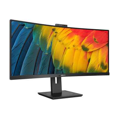 Philips Curved Monitor 34B1U5600CH/00 34 " VA WQHD 21:9 4 ms 350 cd/m Black 120 Hz HDMI ports quantity 1