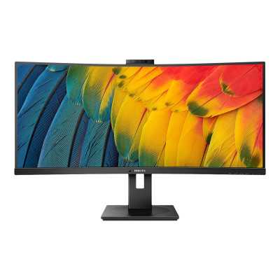 Philips Curved Monitor 34B1U5600CH/00 34 " VA WQHD 21:9 4 ms 350 cd/m Black 120 Hz HDMI ports quantity 1