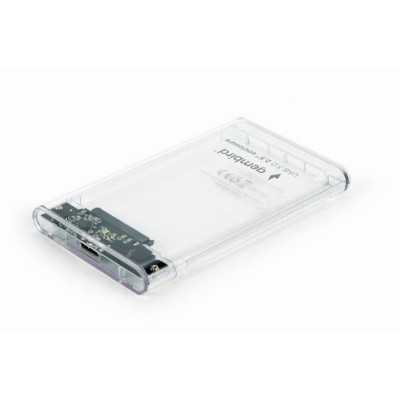 HDD CASE EXT. USB3 2.5"/TRANSPARENT EE2-U3S9-6 GEMBIRD