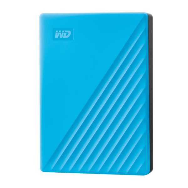 Išorinis HDD|WESTERN DIGITAL|Mano pasas|4TB|USB 2.0|USB 3.0|USB 3.2|Spalva Mėlyna|WDBPKJ0040BBL-WESN