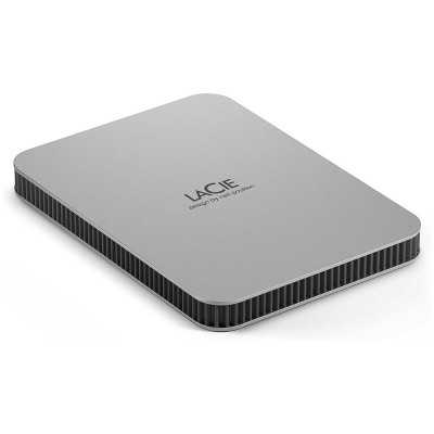 External HDD|LACIE|Mobile Drive|1TB|USB-C|Colour Silver|STLP1000400