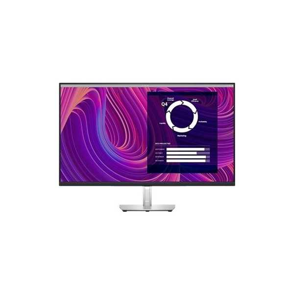 Dell USB-C Hub Monitor P3223DE 31,5" IPS QHD 16:9 5 ms 350 cd/m Juoda 60 Hz HDMI prievadų kiekis 1