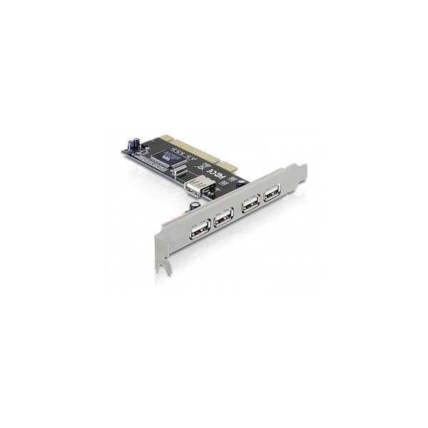 Logilink 4+1 prievadų USB 2.0 PCI