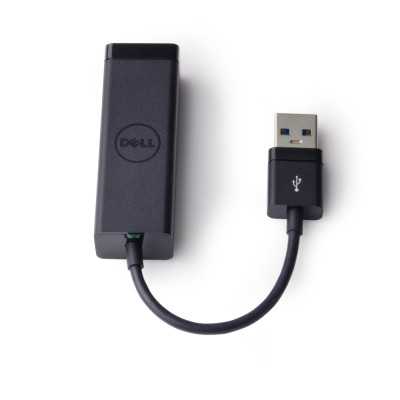 Dell USB-A 3.0 to Ethernet (PXE Boot) Black Adapter