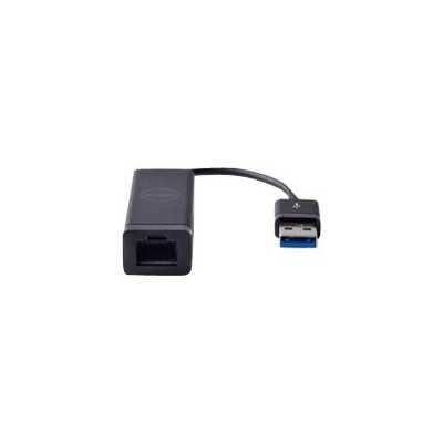 Dell USB-A 3.0 to Ethernet (PXE Boot) Black Adapter