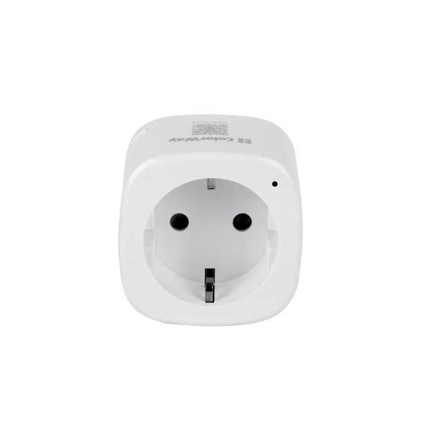 ColorWay Smart Wi-Fi Socket Schedule, Timer, Energy monitoring 220 V 100 - 240 V V