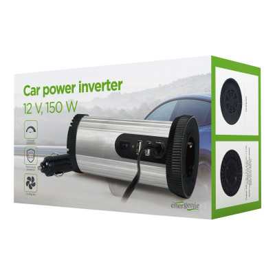 EnerGenie 12 V Car power inverter, 150 W EG-PWC150-01