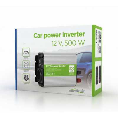 EnerGenie 12 V Car power inverter, 500 W EG-PWC500-01